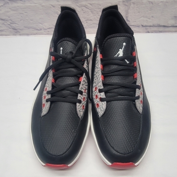 Nike Other - Nike Size 9 Air Jordan ADG 2 Spikeless Black Cement Golf Shoes CT7812-001